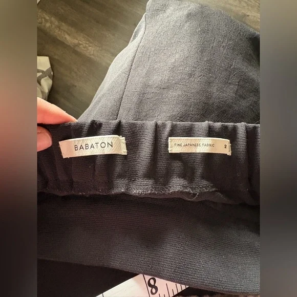 Babaton Black Pleated Dress Pants - Picture 4 of 5